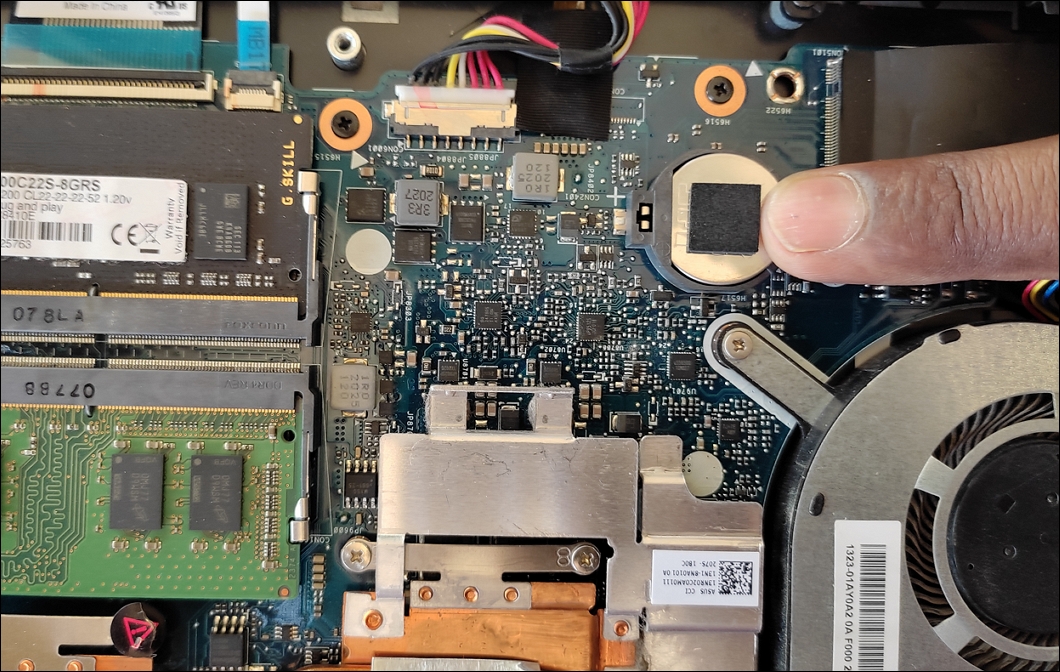 Reinsert the CMOS Battery