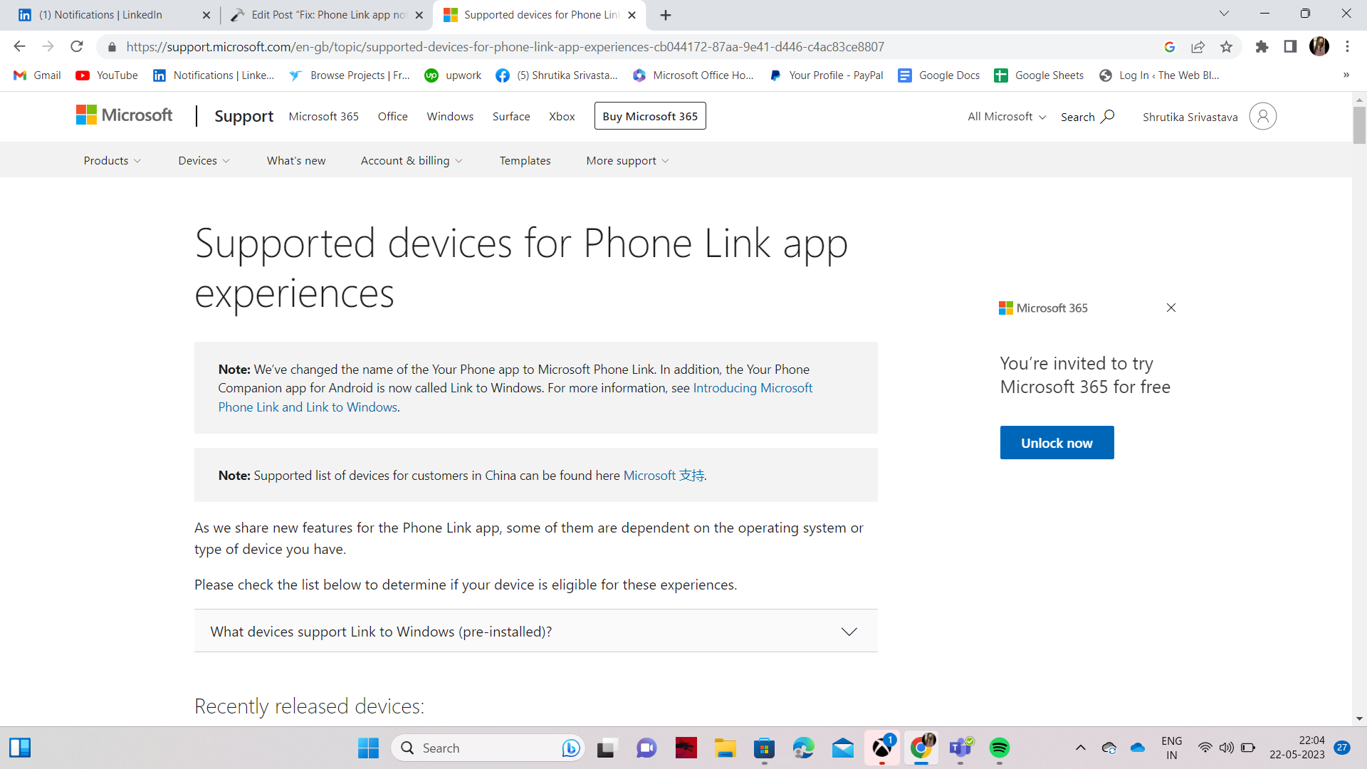 Fix: Phone Link App Not Working In Windows 11