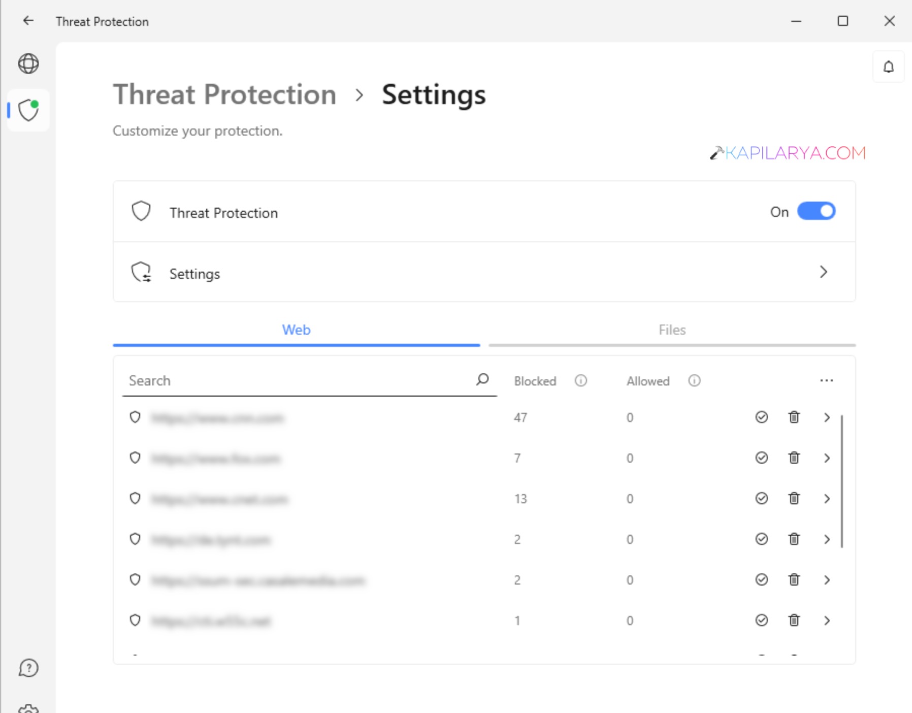 Threat protection
