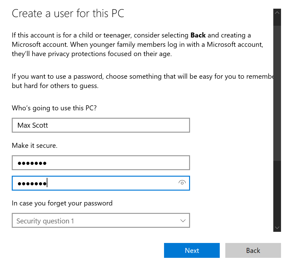 How to add Guest Account in Windows 11