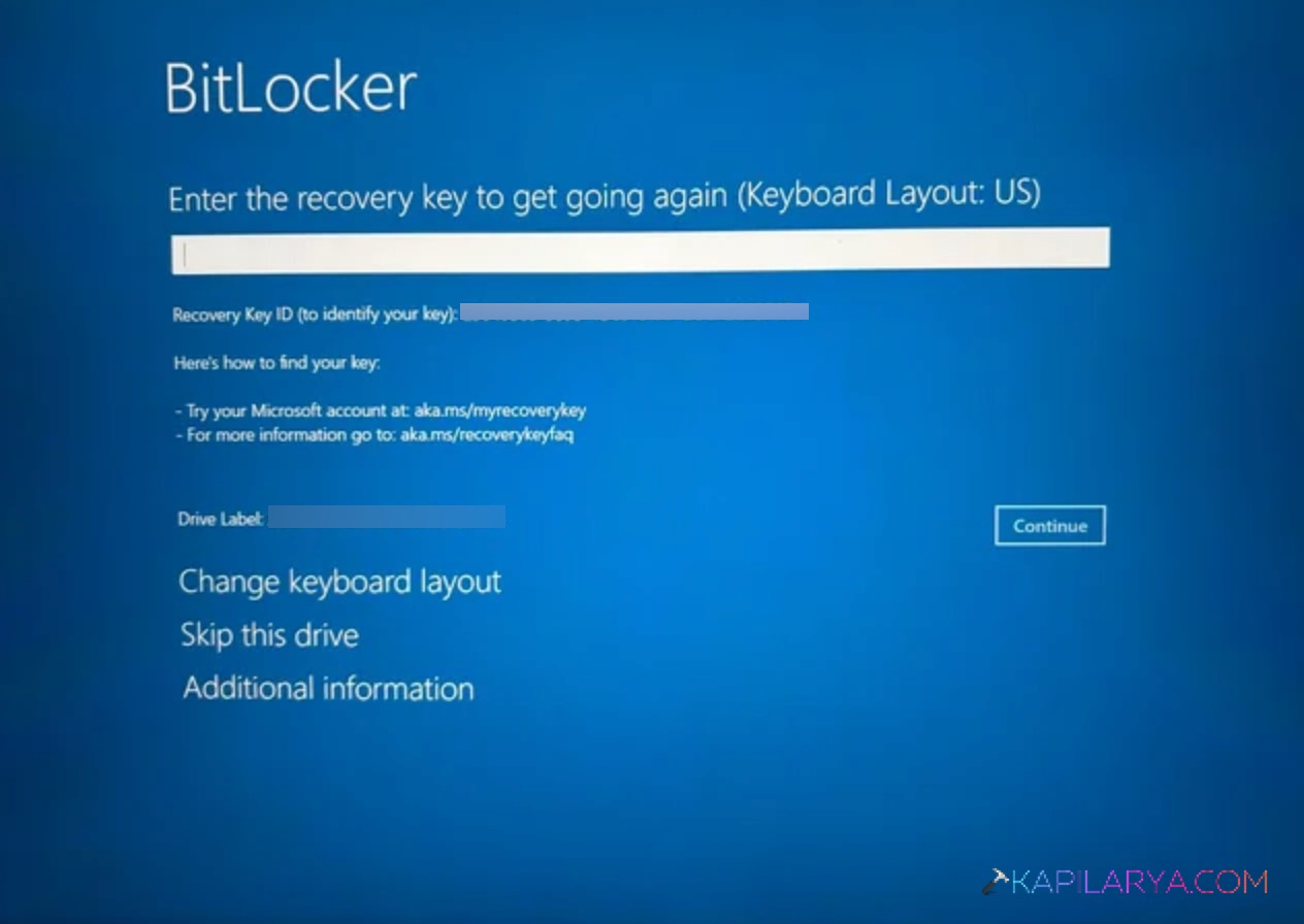BitLocker Keeps Asking Recovery Key