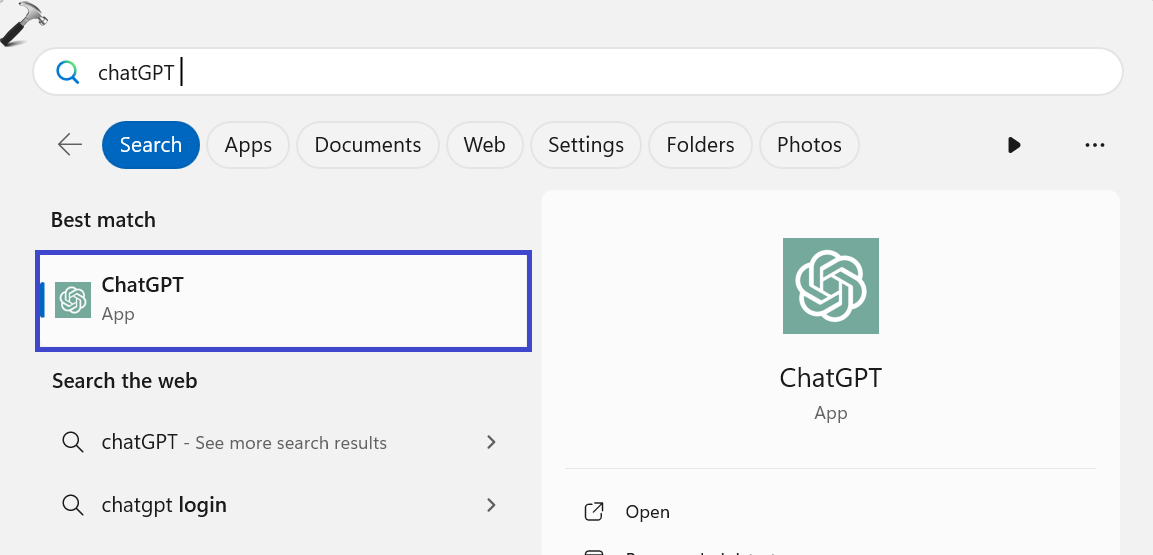 Install ChatGPT As An App On Windows 11/10