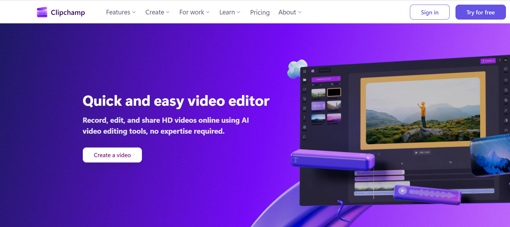 Clickchamp on browser: Clipchamp fails to connect to the Internet