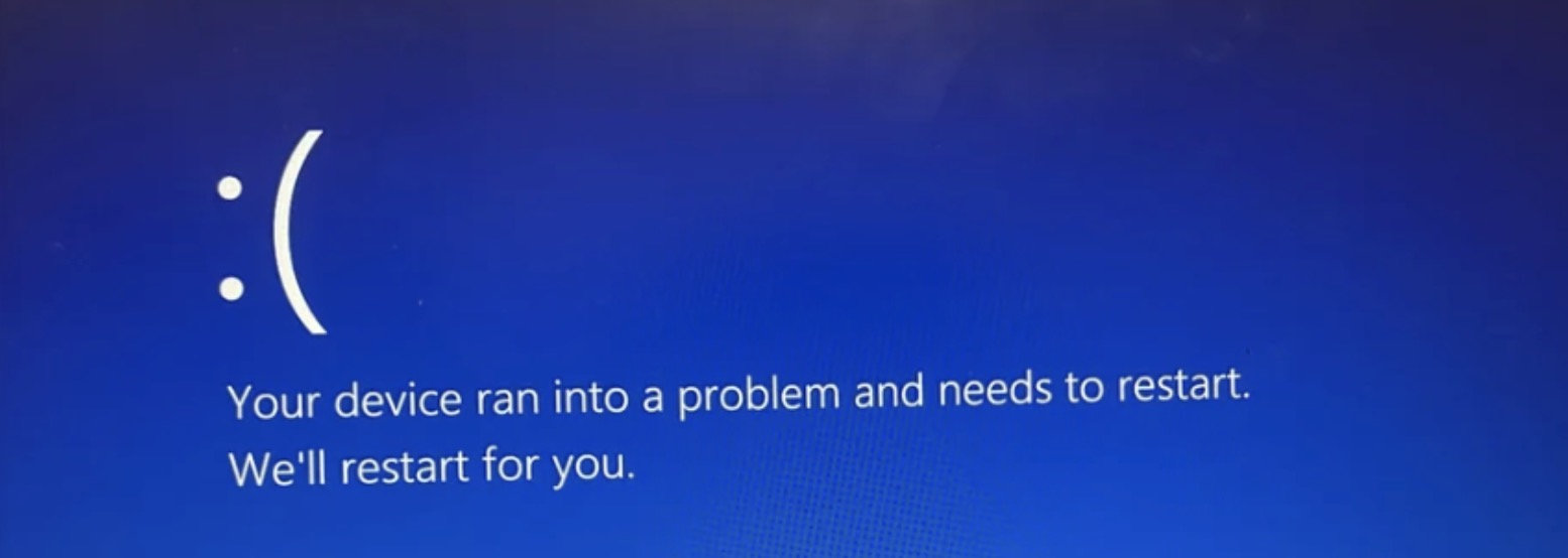 Your Device Ran Into a Problem and Couldn’t Be Repaired