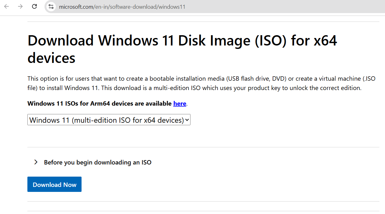 Download ISO: Windows 11 Using Media Creation Tool