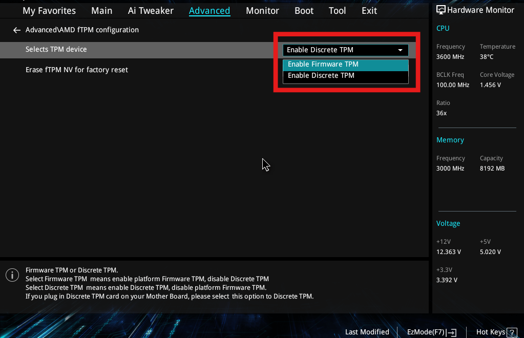 Enable TPM: Can’t Set BitLocker Password in Windows 11