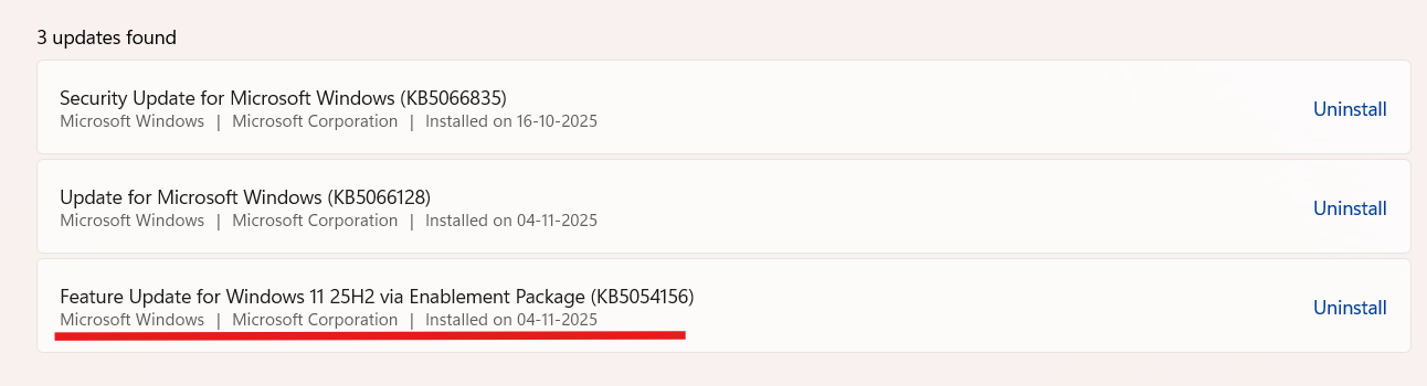 Enablement Package: Windows 11 End of Service
