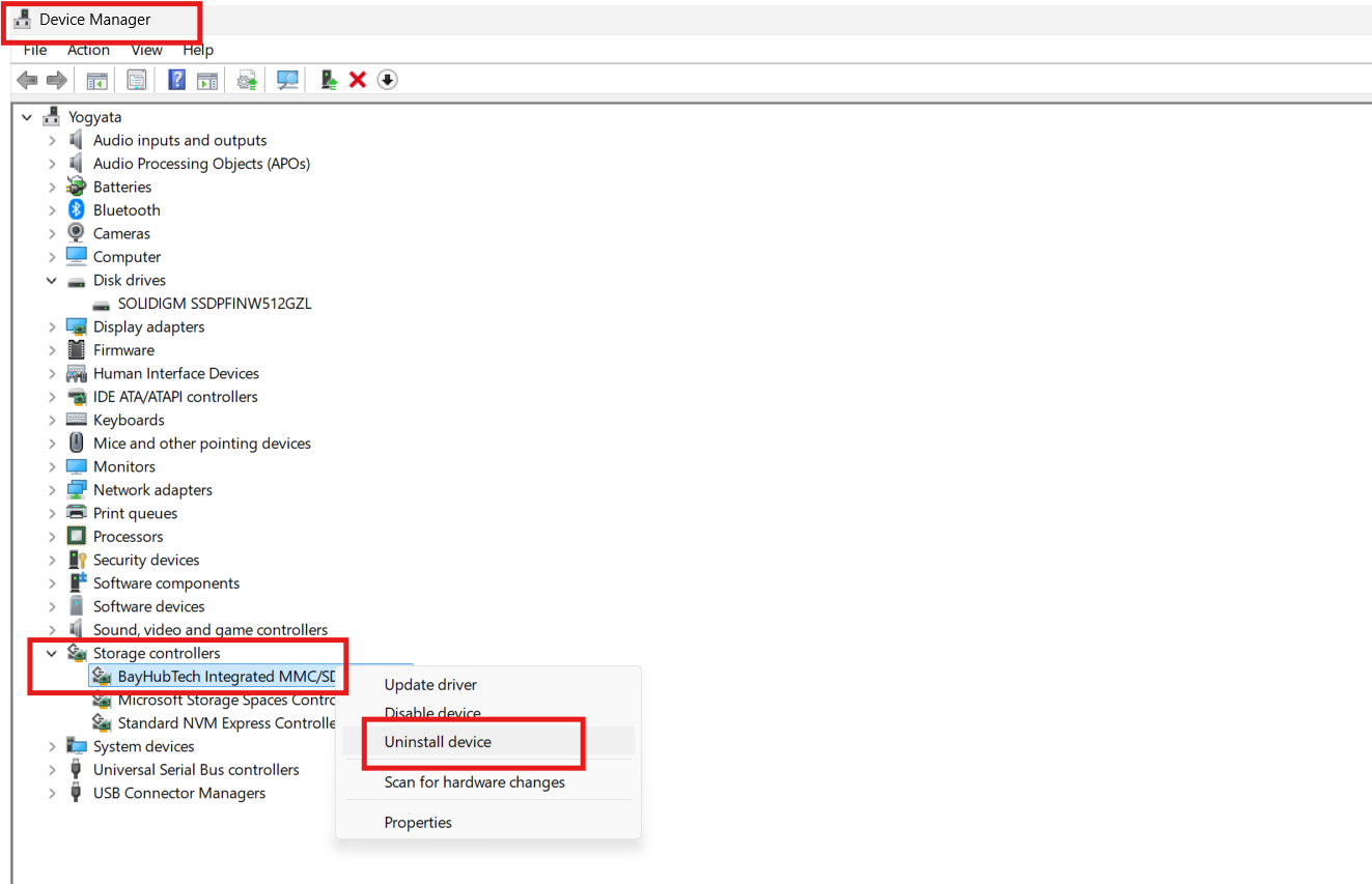 SD Controller: Fix Sdbus.sys Blue Screen Error