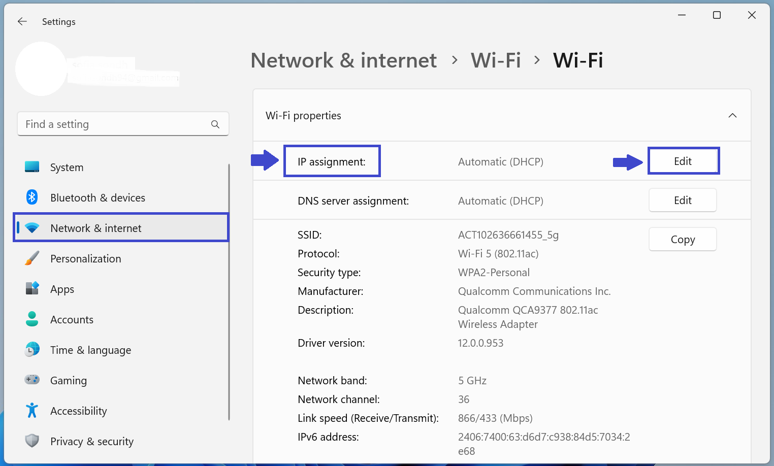 how to change wifi extender ip address