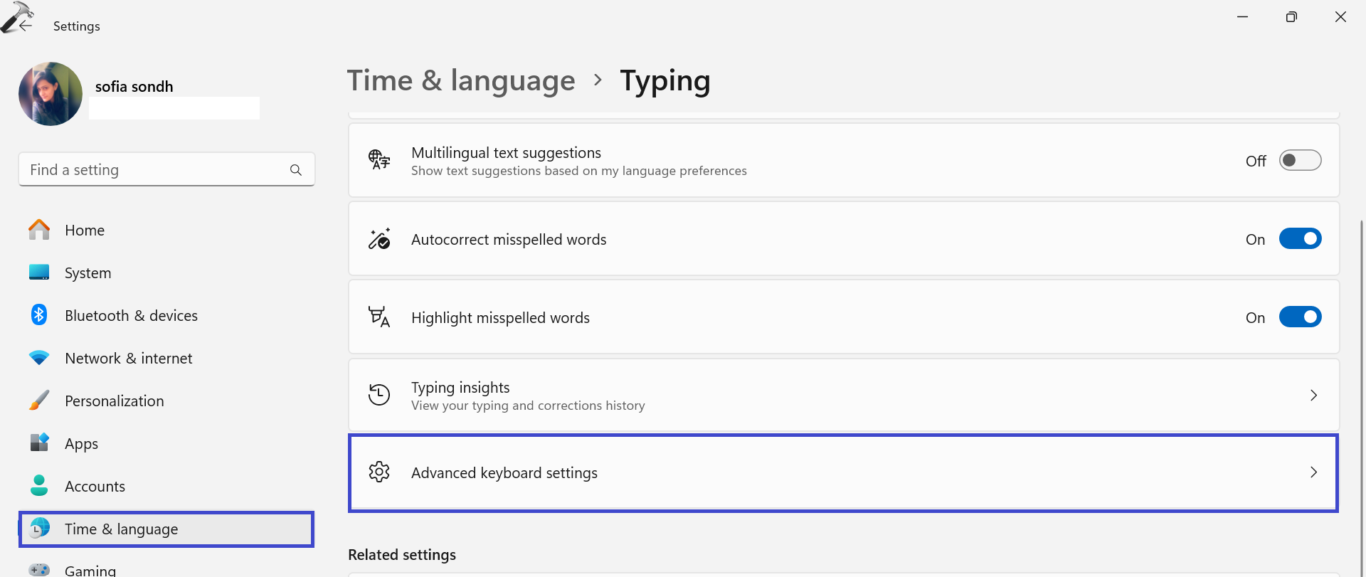 Fix: Keyboard language keeps changing Windows 11