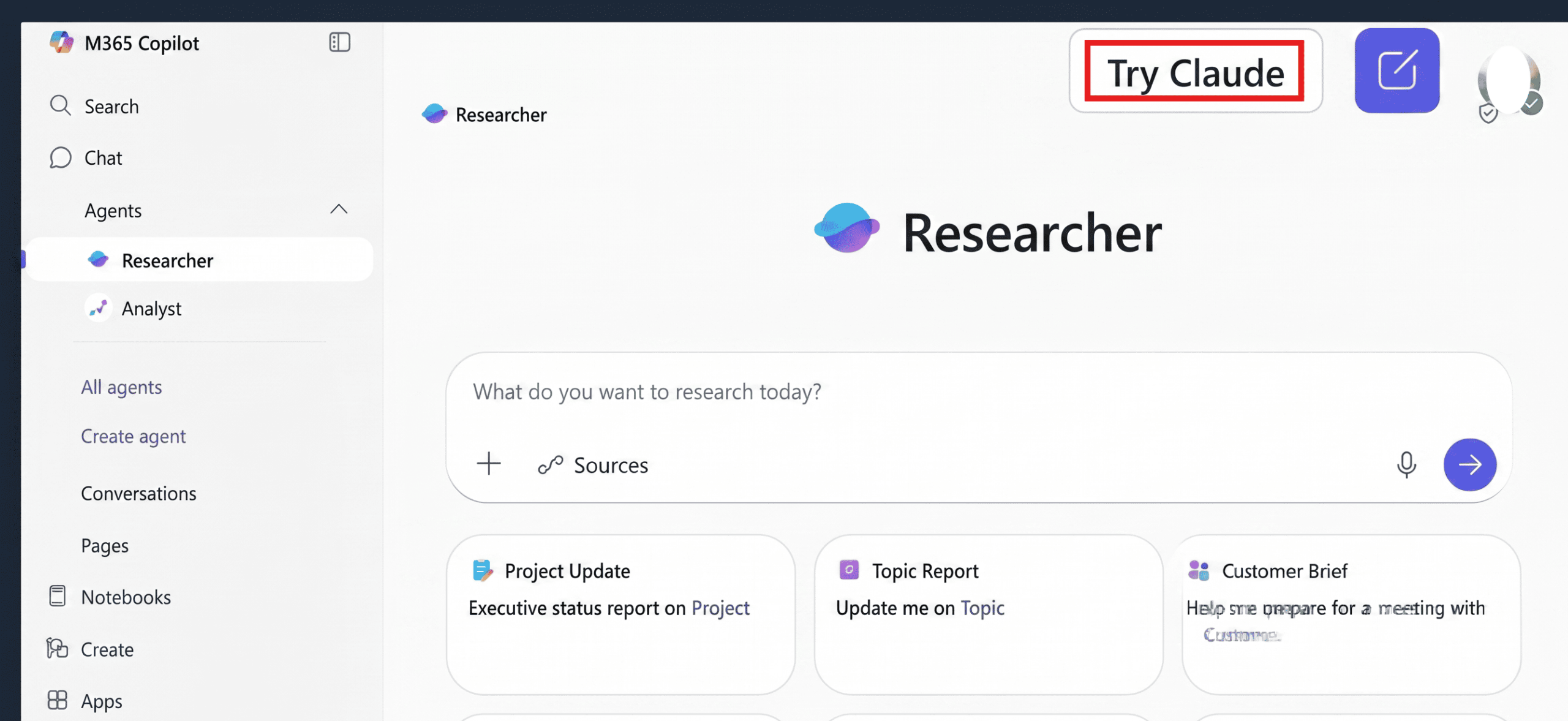 Microsoft 365 Copilot with Claude