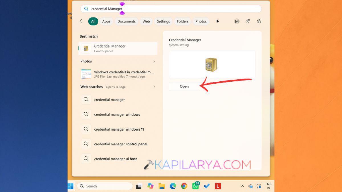 Open Credential Manager
