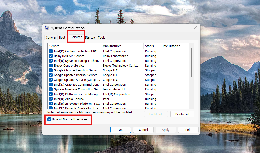 Checking faulty shell extensions