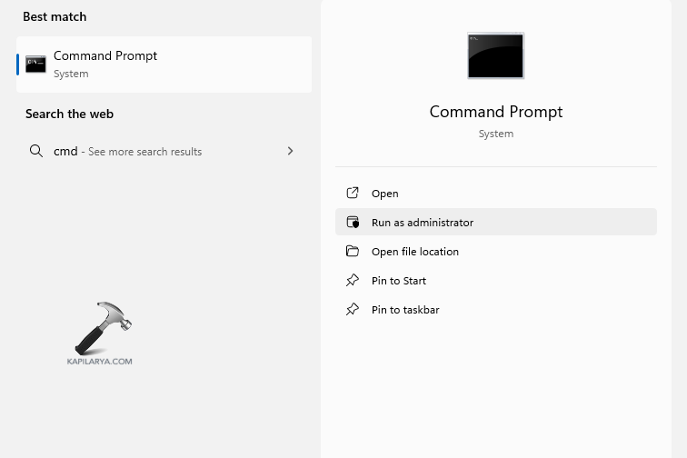 Running CMD as an administrator