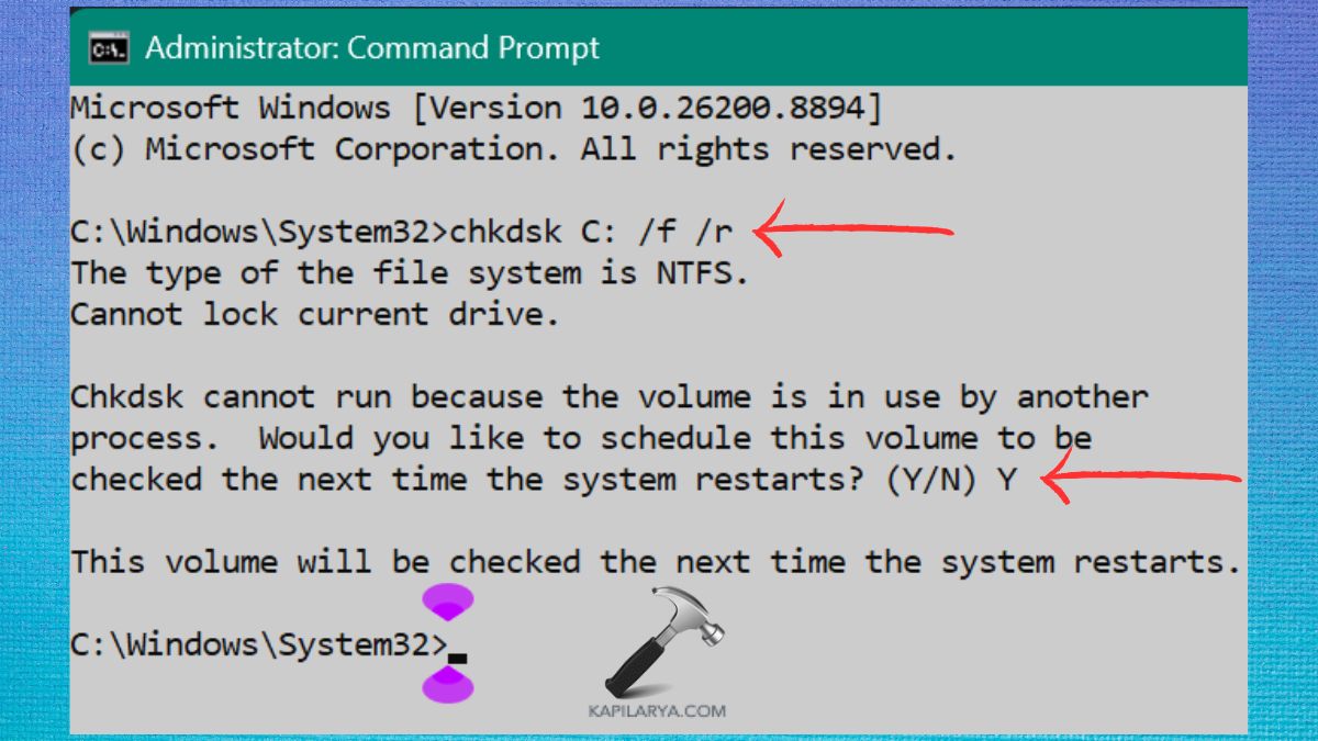 Repair Disk Errors Before Encryption Finishes BitLocker Encryption Stuck windows 11