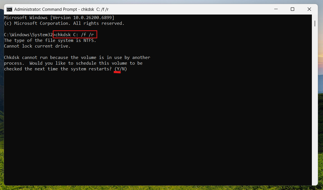Run CHKDSK: Device Ran Into a Problem and Couldn’t Be Repaired