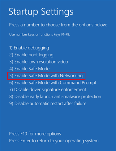 Safe Mode with Networking: Endless Windows 11 sign in loop