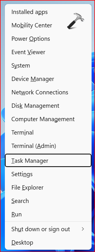 Go to Task Manager to uninstall the antivirus