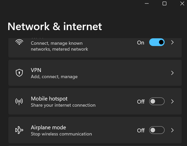 Fix: Can't turn off Airplane mode in Windows 11