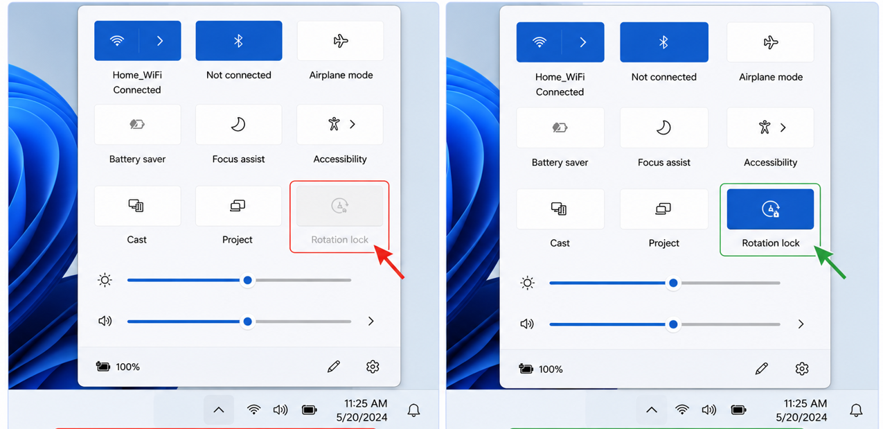 Check Grey Out Rotation Lock Is Now Fixed