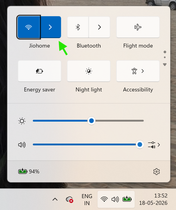 Forget And Reconnect To The Wi-Fi Network