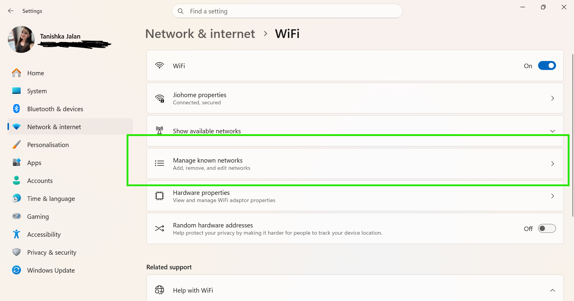 Forget And Reconnect To The Wi-Fi Network