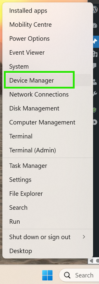 Reinstall the WiFi Driver To Connect To Wi-Fi In Windows 11