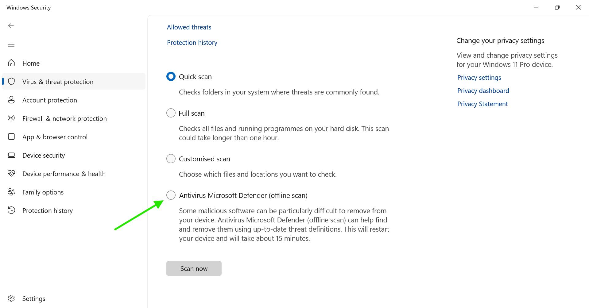 Scan For Malware And Viruses To Fix PowerShell High CPU Usage