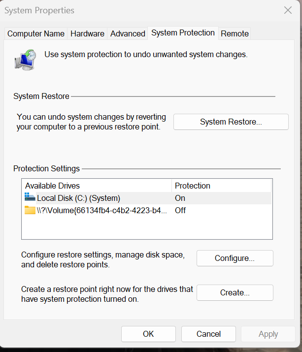 Use System Restore To fix DRIVER VERIFIER IOMANAGER VIOLATION