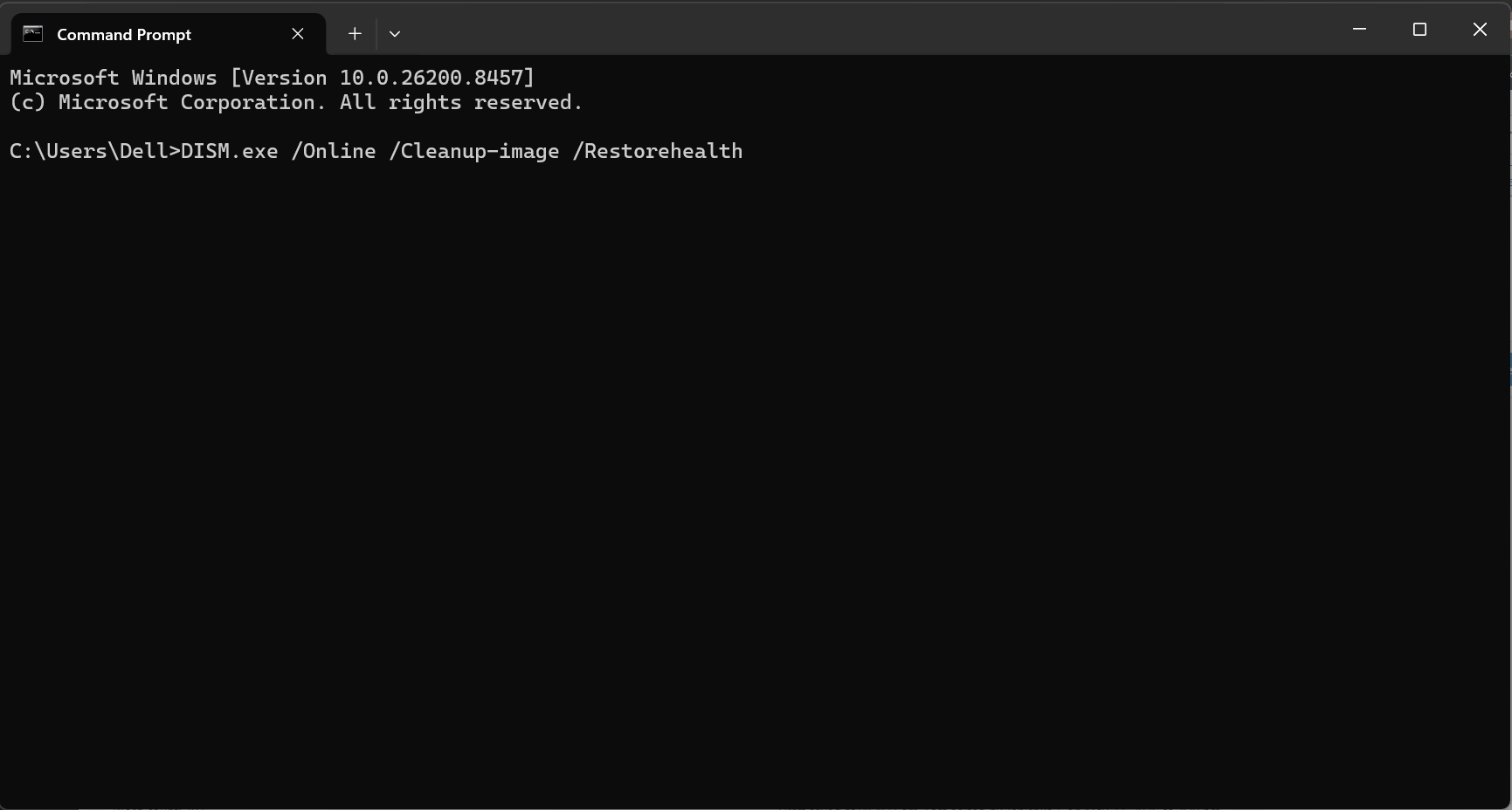 Repair Corrupted System Files To Fix Driver Verifier IOManager Violation