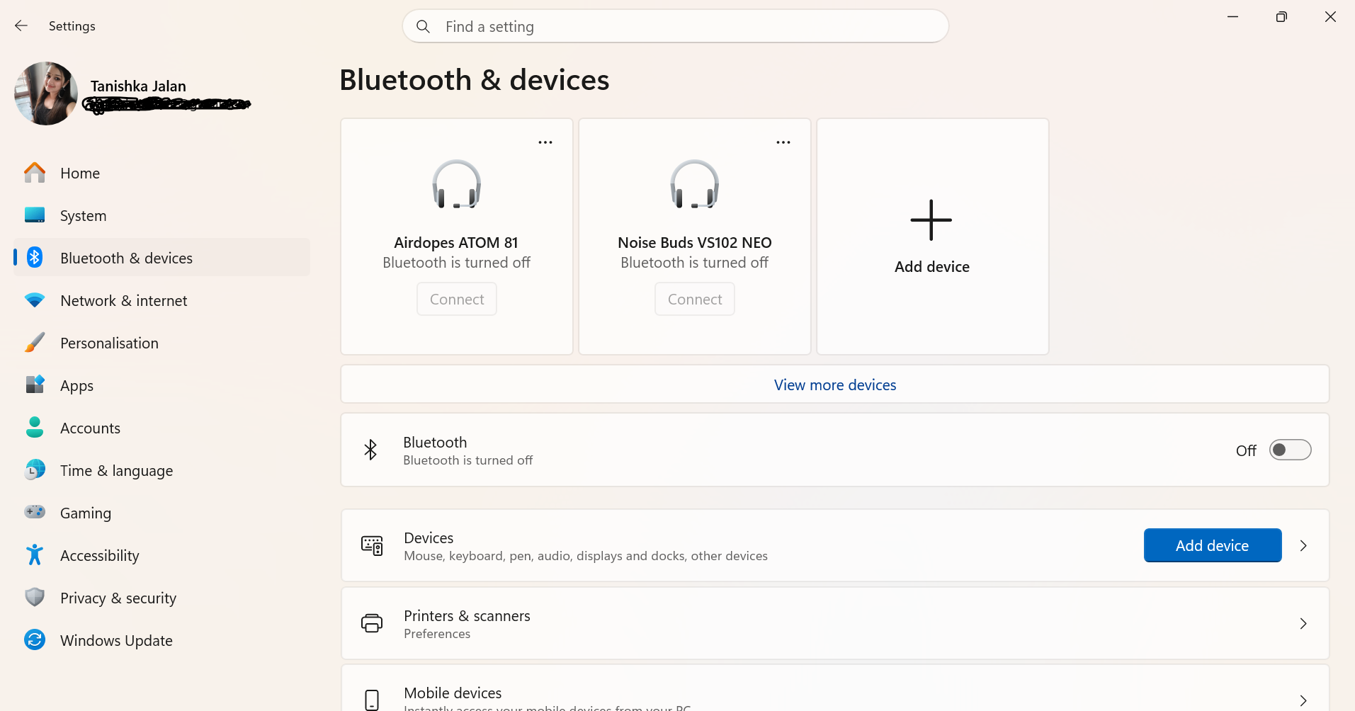 Remove And Pair The Bluetooth Device Again