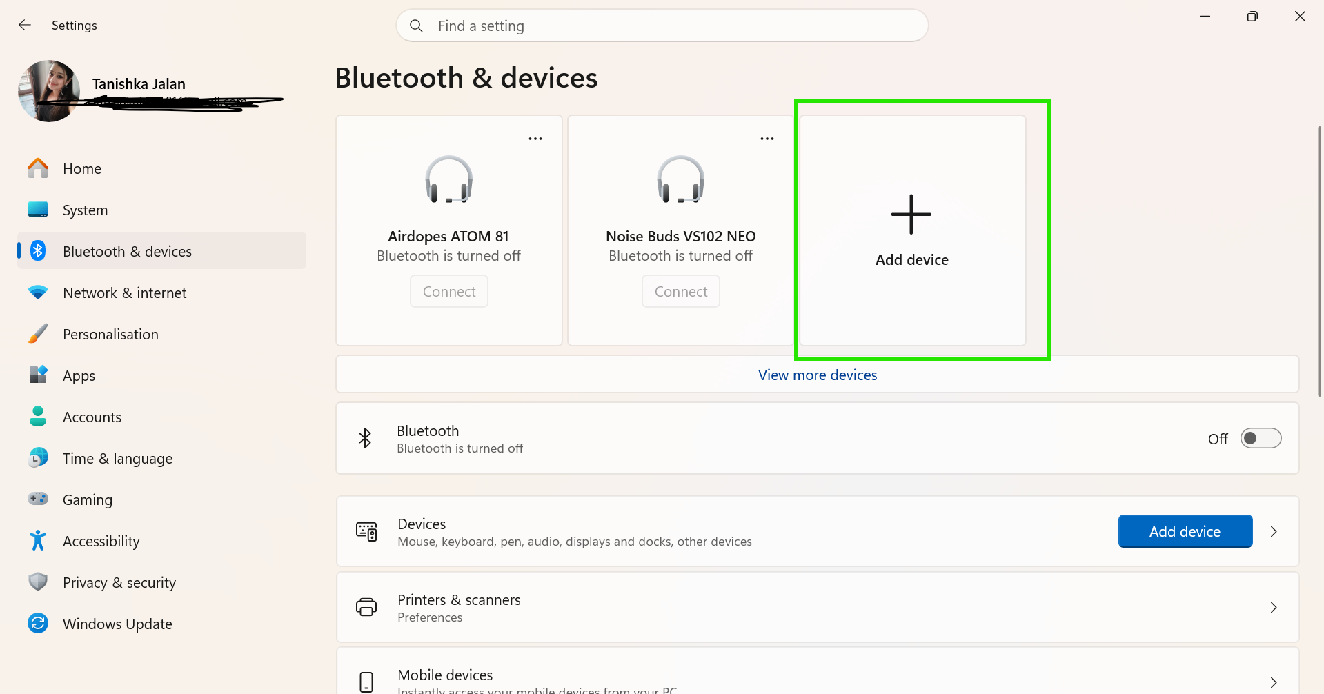 Remove And Pair The Bluetooth Device Again