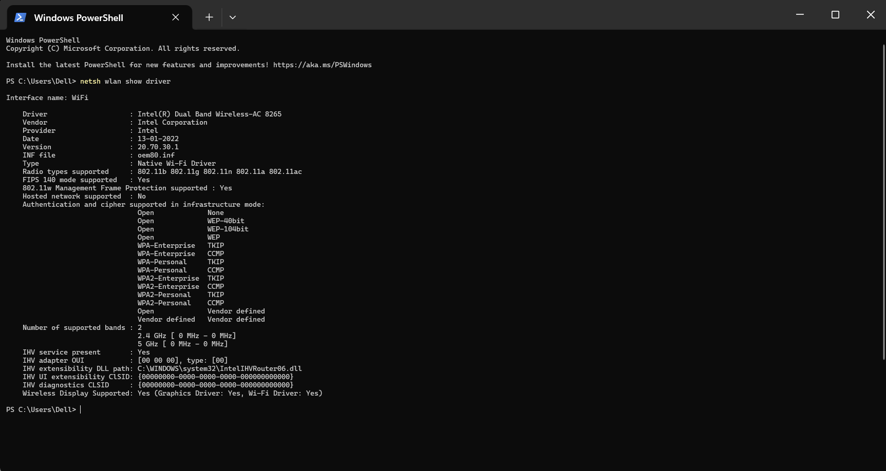 Check If Your PC Supports Miracast