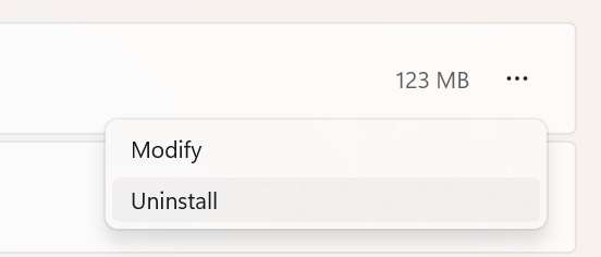 Remove Problematic Applications To Fix Freezing Right-Click Context Menu In Windows 11