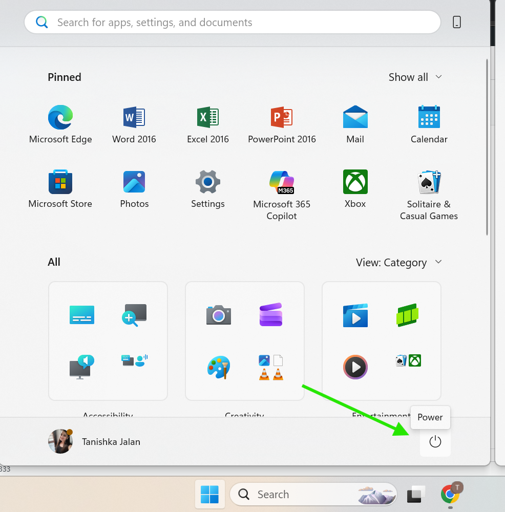 Restart Your PC To Fix Windows 11 Settings Page Blank
