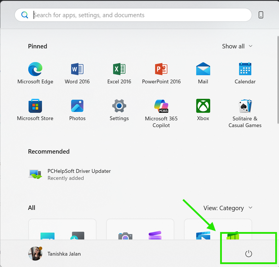 Restart Your Windows 11 PC