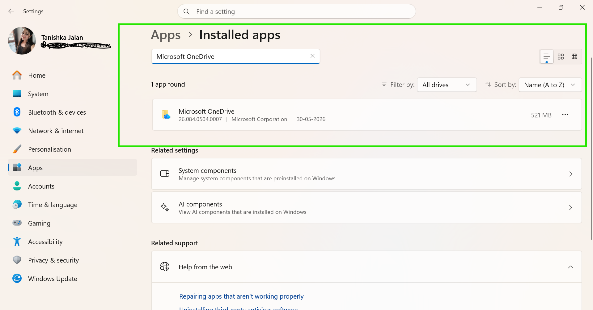 Reinstall Microsoft OneDrive
