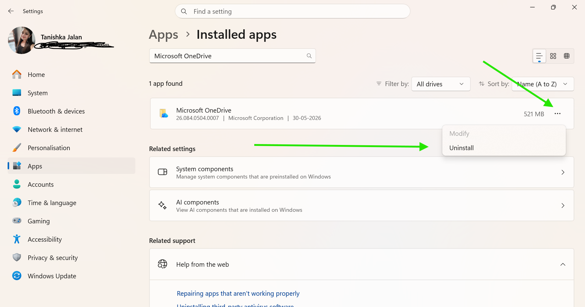 Reinstall Microsoft OneDrive