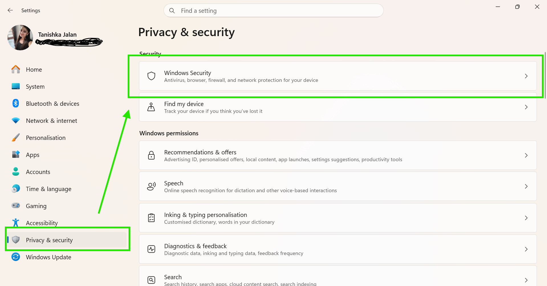 Windows Security