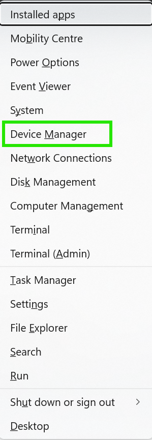 Device Manager