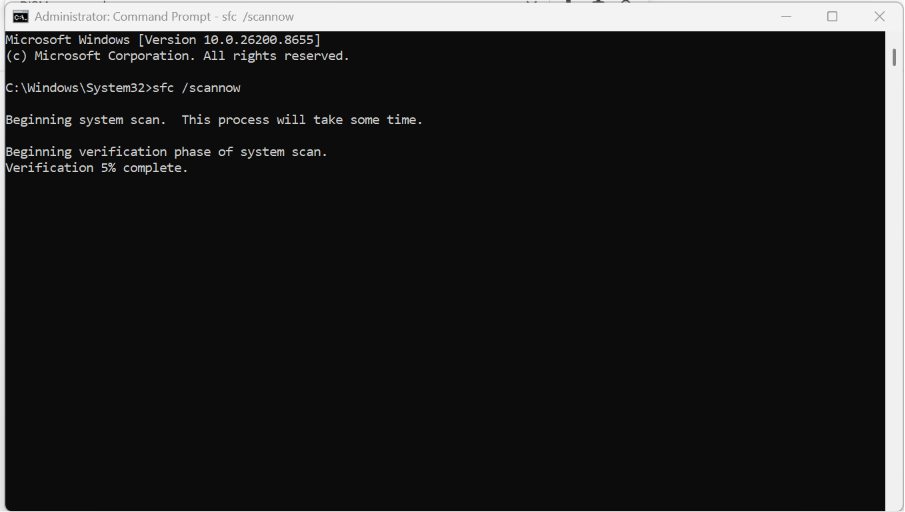 DISM command