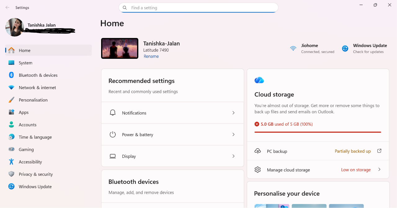 Settings to Clear Stuck Print Jobs