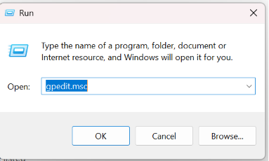 gpedit.msc To Fix Can't open Group Policy Editor