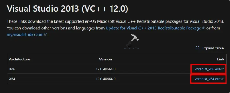 Downloading other versions