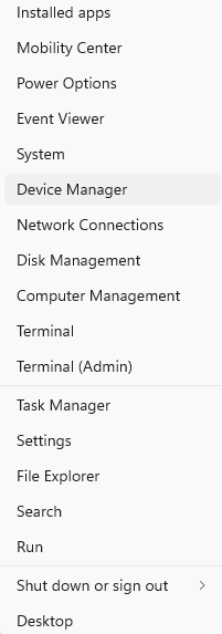 Opening device manager
