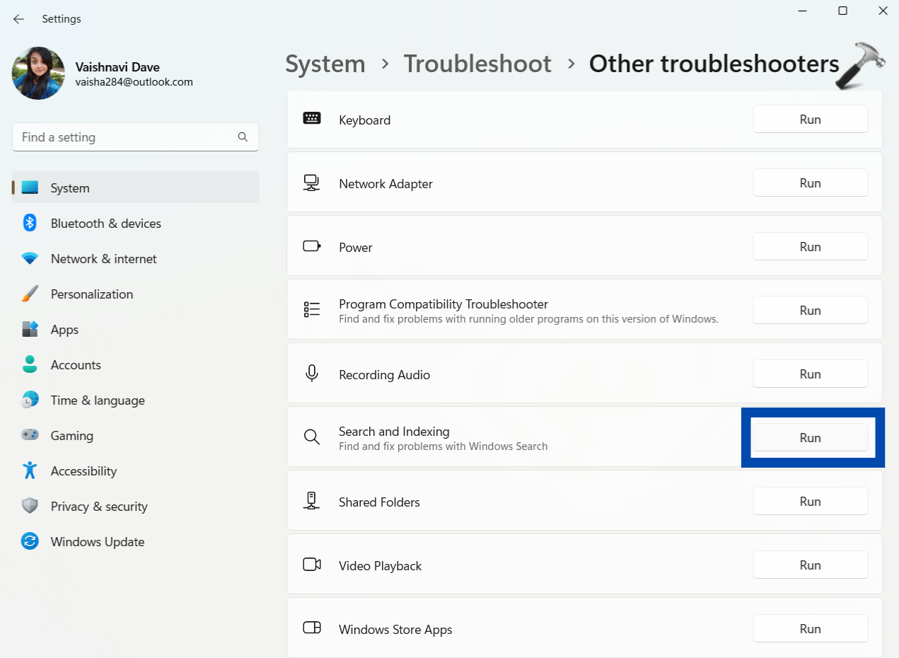 Fix: Windows 11 search not working