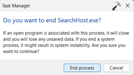Fix: Windows 11 search not working