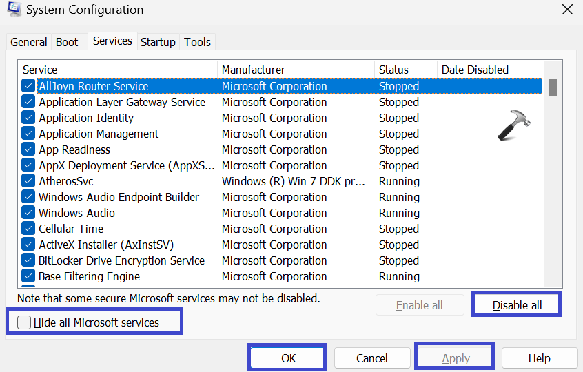 Fix service host high cpu usage in windows 11