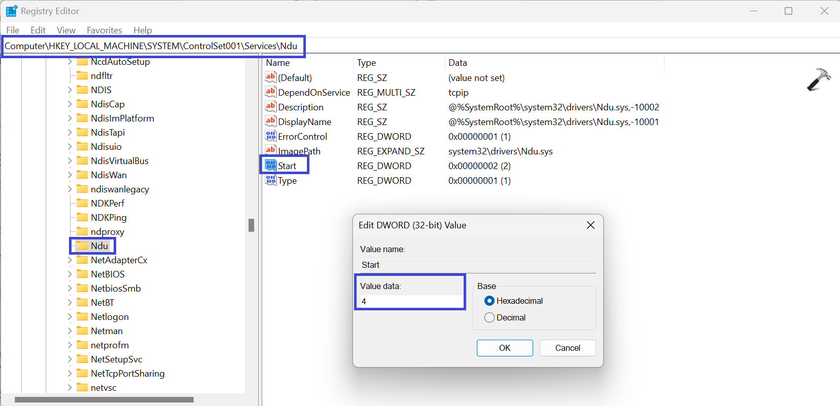 Fix service host high cpu usage in windows 11