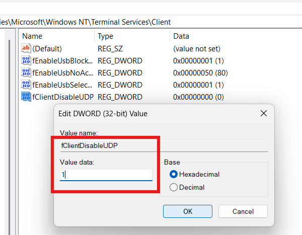 Set Value Data